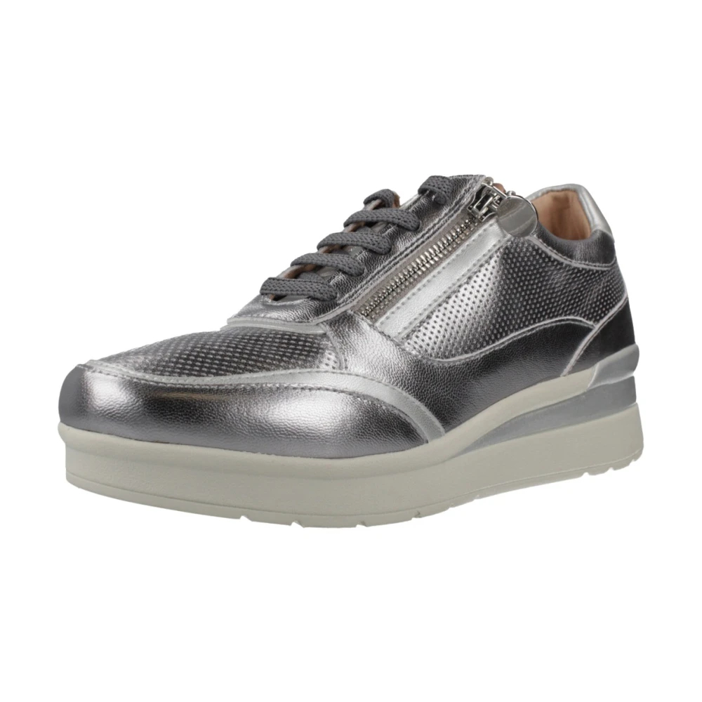 Stonefly Damen Grau - Cream 52 Zip Schuh - Shoes - 39 Eu