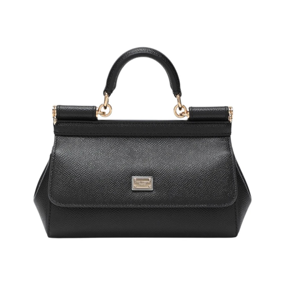 Dolce & Gabbana - Sicily Kleine Handtasche - Bags - Damen - Schwarzk - One Size - Bild 3