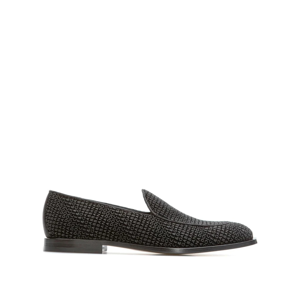 Dolce & Gabbana Herren Schwarz - Stylische Loafers Für Männer - Shoes - K - 44 Eu