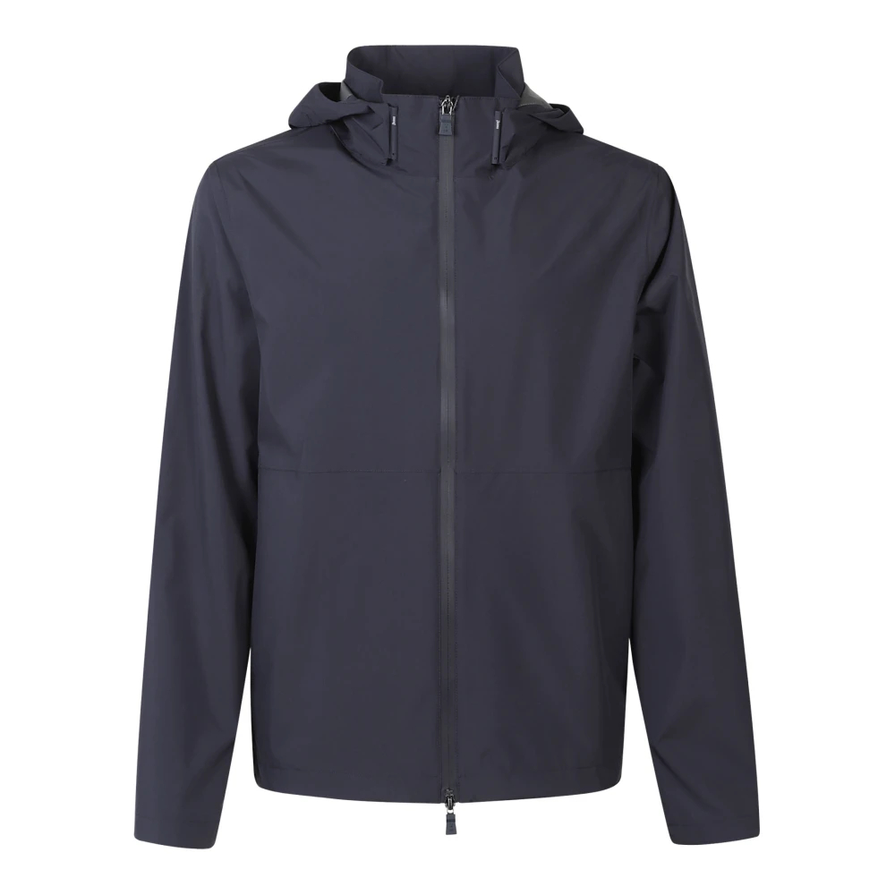 Herno Herren Blau - Kapuzenjacke Mit Reißverschluss - Jackets - 2XL