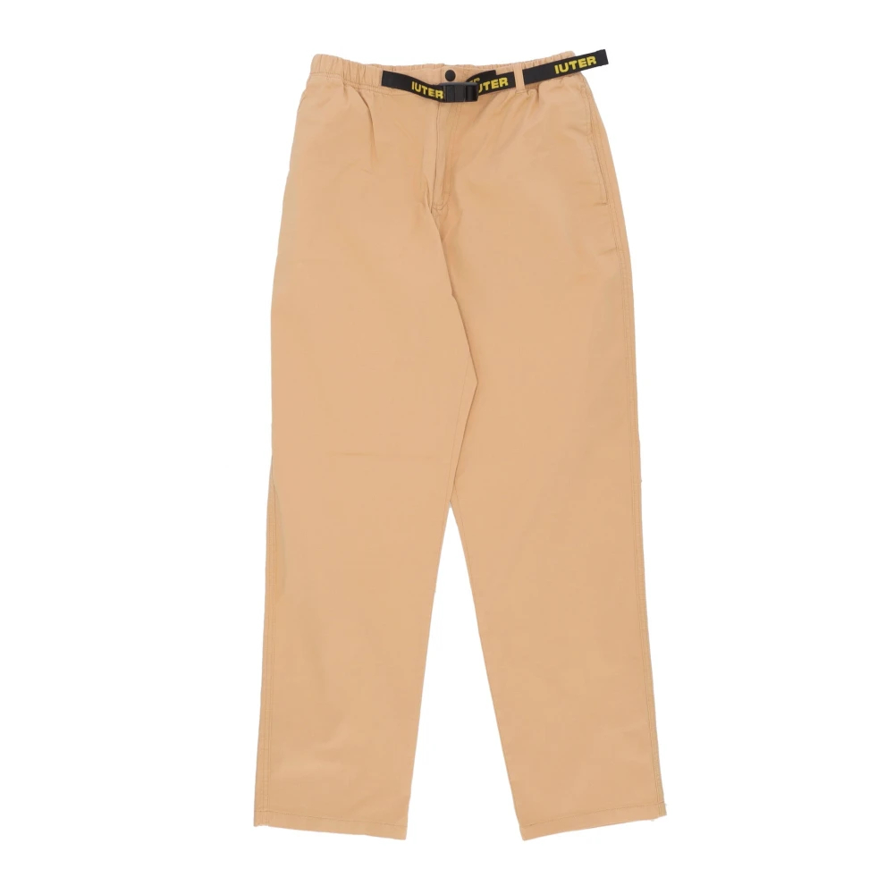 Iuter Herren Beige - Leichte Elastische Taille Hose - Trousers - Xl