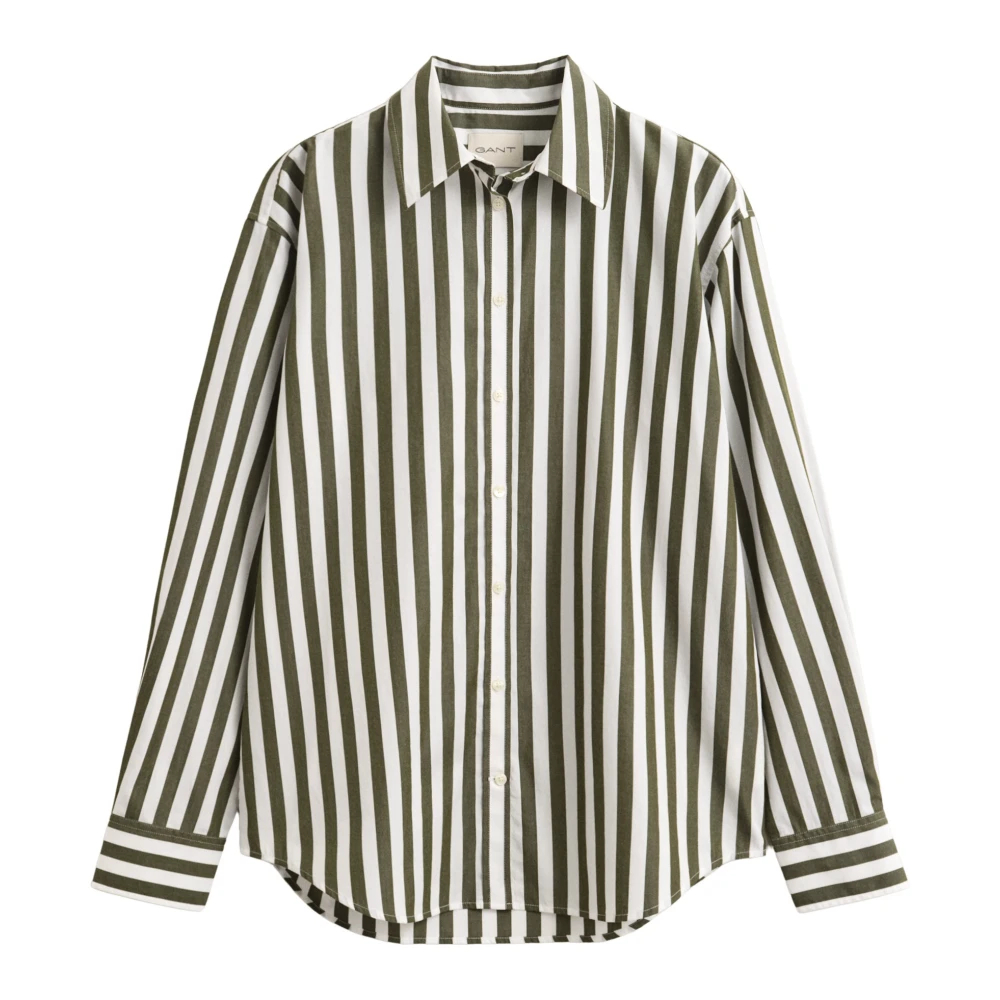 Gant , Damen, Blusen & Hemden, Grün, L - Bild 7