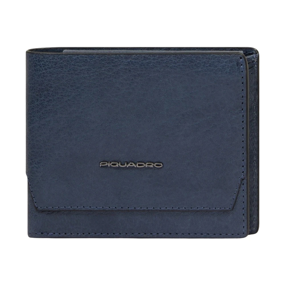 Piquadro Herren Blau - Geldbörse Mit Münzfach - Accessories - One Size