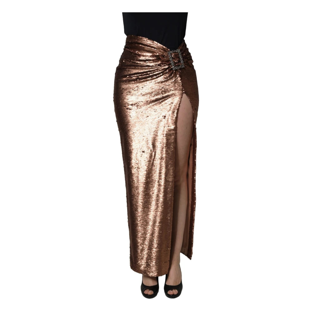 Dolce & Gabbana Damen Rosa - Maxirock - Skirts - S