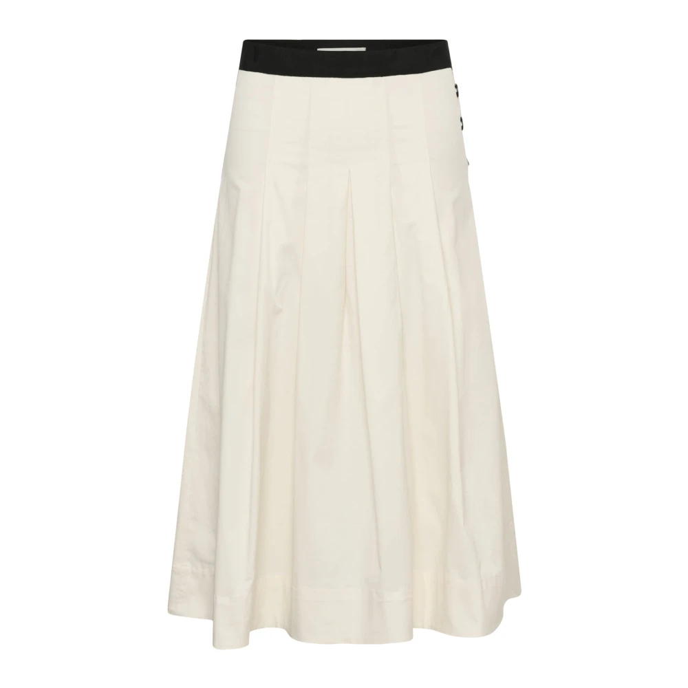 Inwear Damen Beige - Midiröcke - Skirts - M