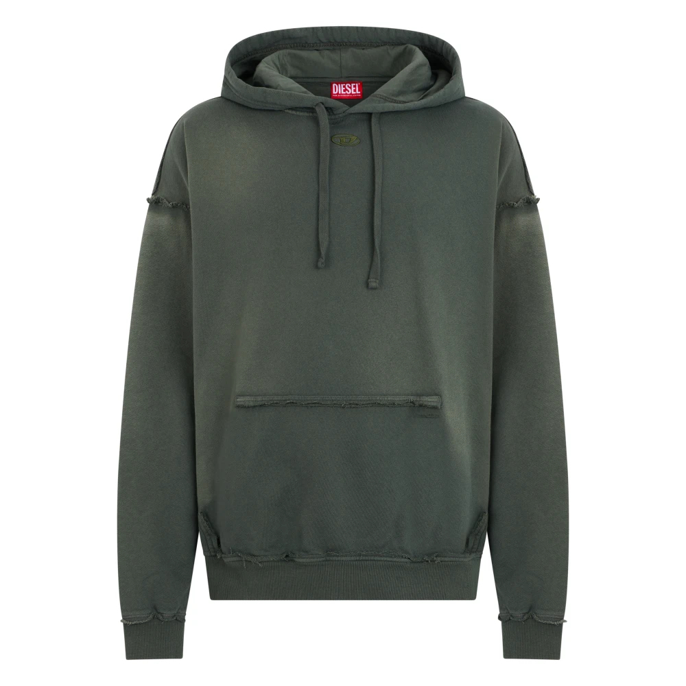 Diesel - Hoodie - Sweatshirts & Hoodies - Herren - Grün - Xl