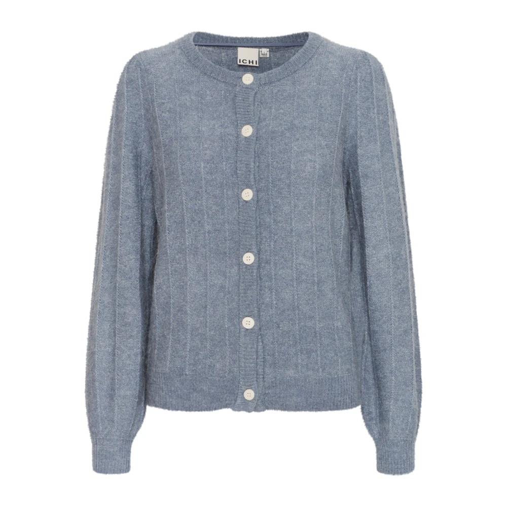 Ichi , Damen, Strickwaren, Blau, M - Bild 4