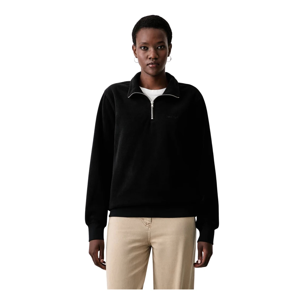 Levi's Herren Original Housemark 1/4 Zip Sweatshirt - Bild 3