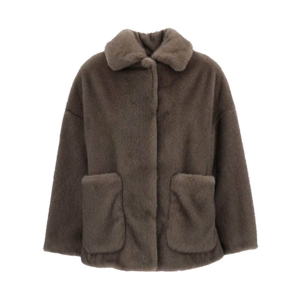 Herno Damen Grau - Faux Fur & Shearling Jackets - Jackets - Xs