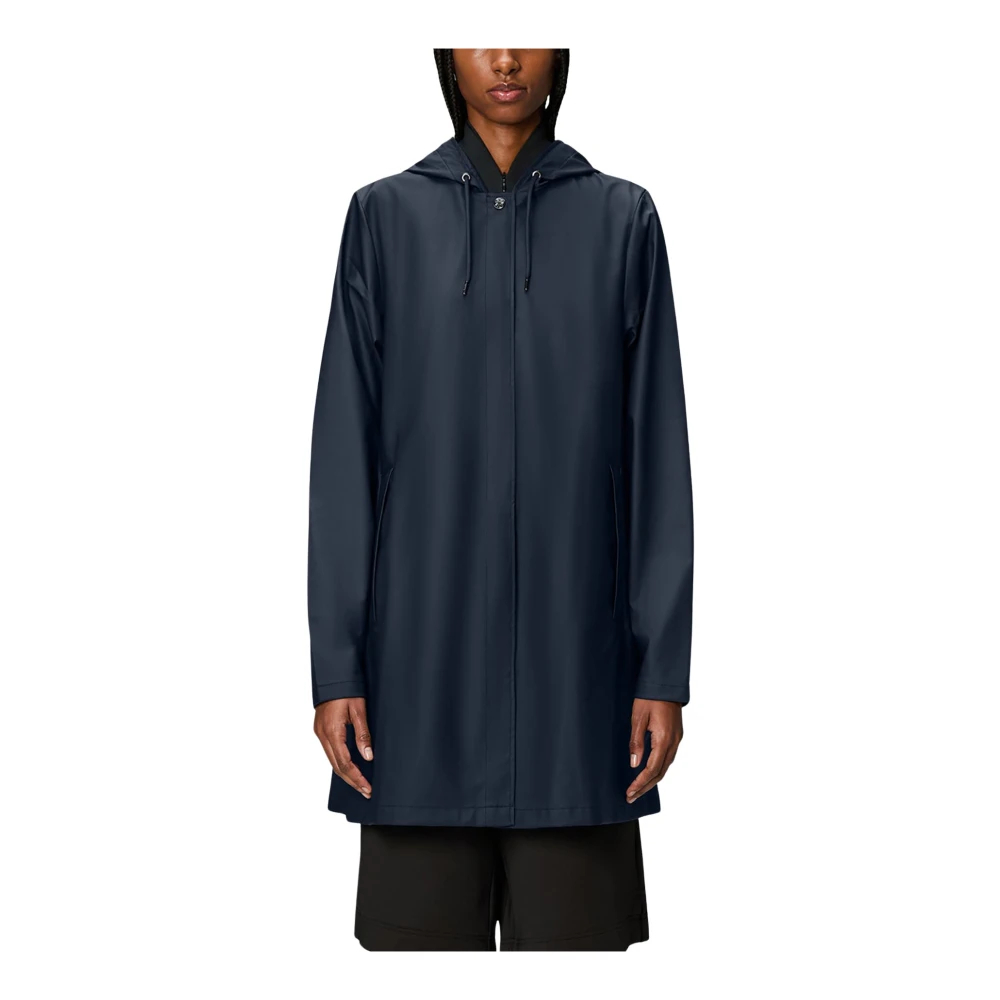 Rains , Damen, Mäntel, Blau, Xs - Bild 6