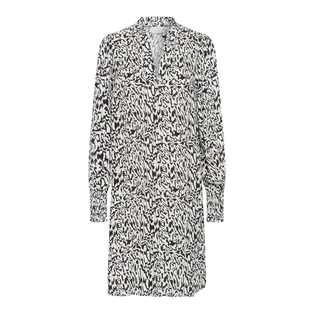 Kaffe Damen Schwarz Kleid Mathilde - Bild 4