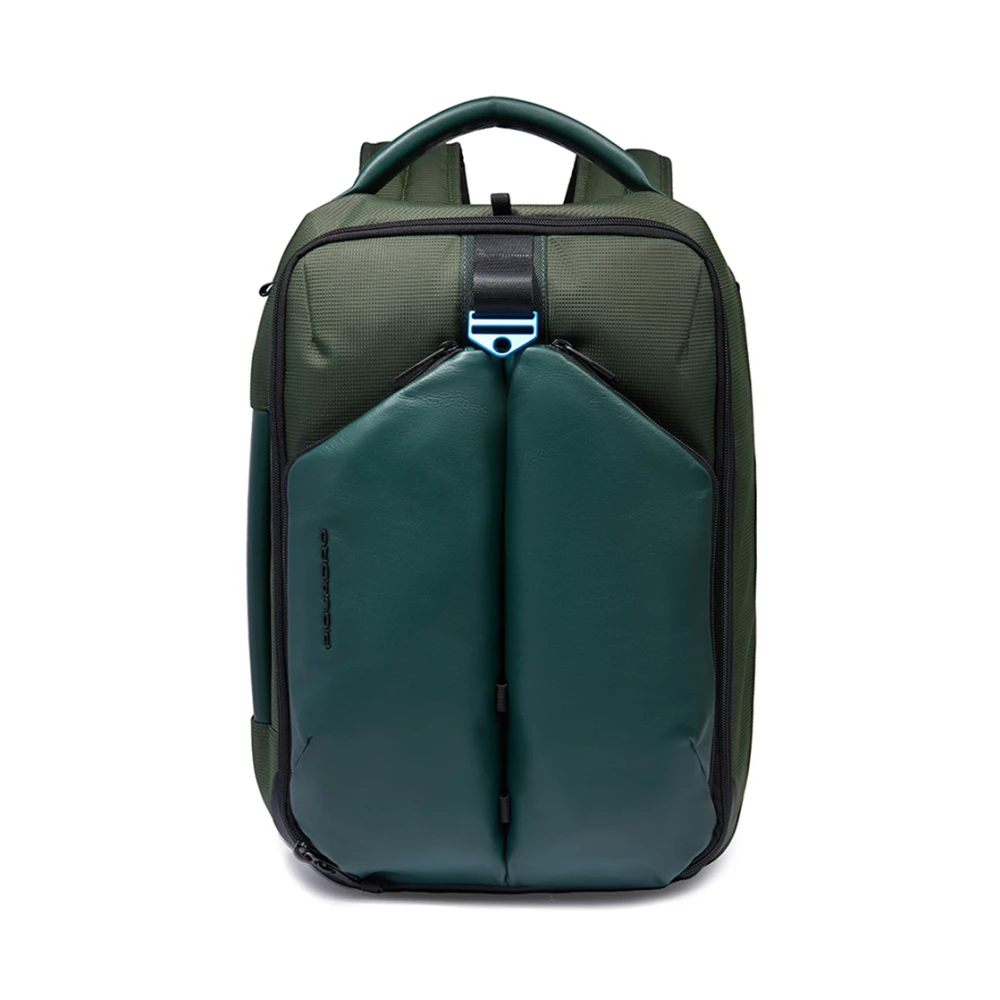 Piquadro Unisex Grün - Travel Backpack For Laptop 17-3 - Bags - One Size