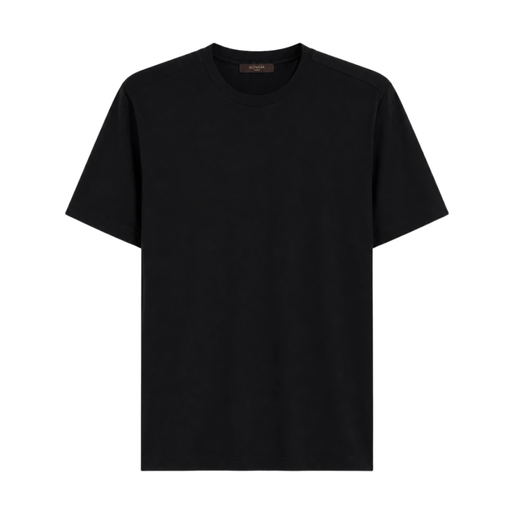 Zanone Herren Blau - Schmal Geschnittenes T-Shirt Aus Baumwolle Und Seide - Tops - S