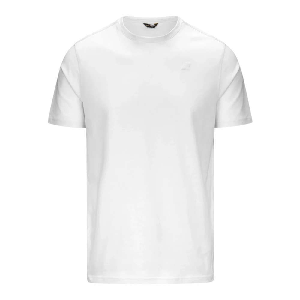 K-Way Herren Weiß - E Jersey T-Shirts Und Polos - Tops - M