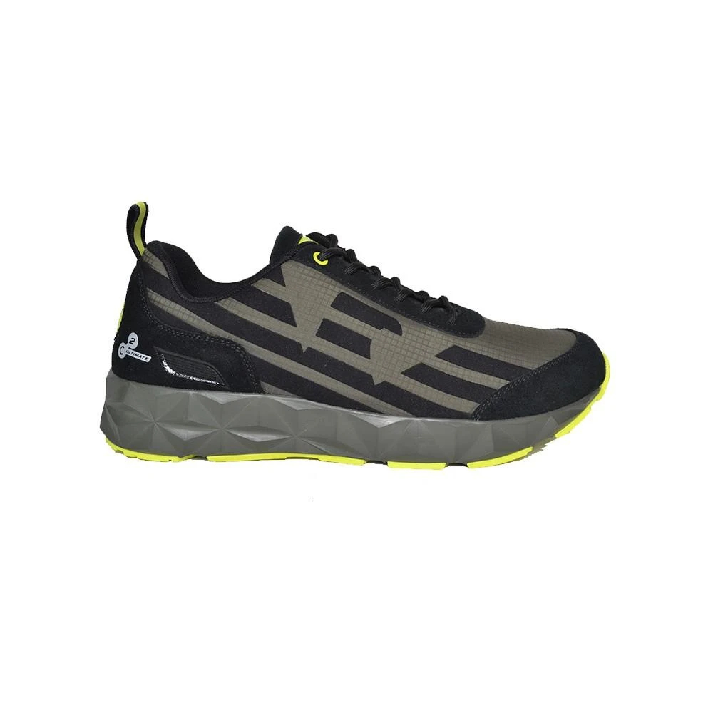Emporio Armani Ea7 Herren Grau - Sportliche Schwarz E X8x033xk Sneakers - Shoes - 39 Eu