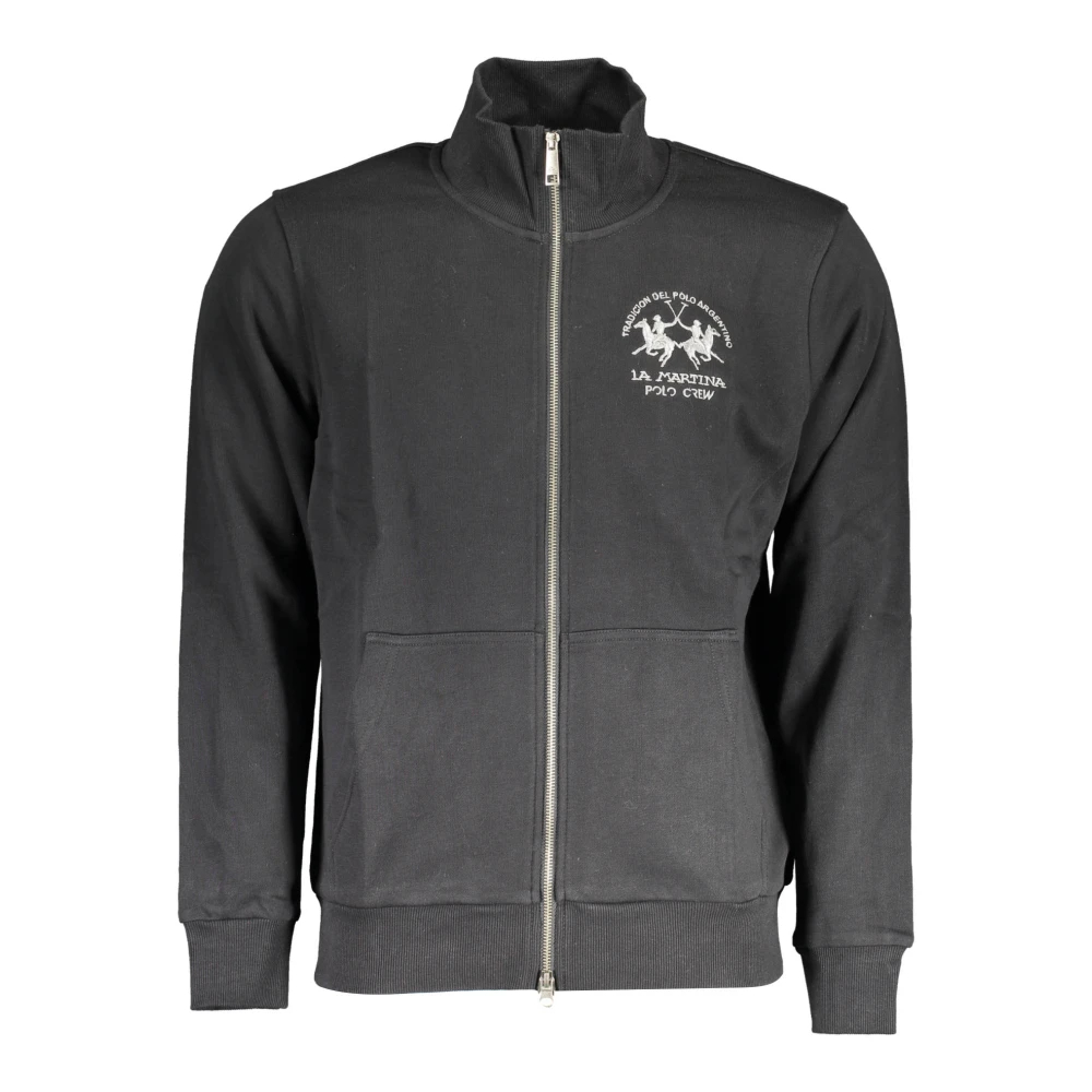 La Martina , Herren, Sweatshirts & Hoodies, Schwarzk, 2XL - Bild 6