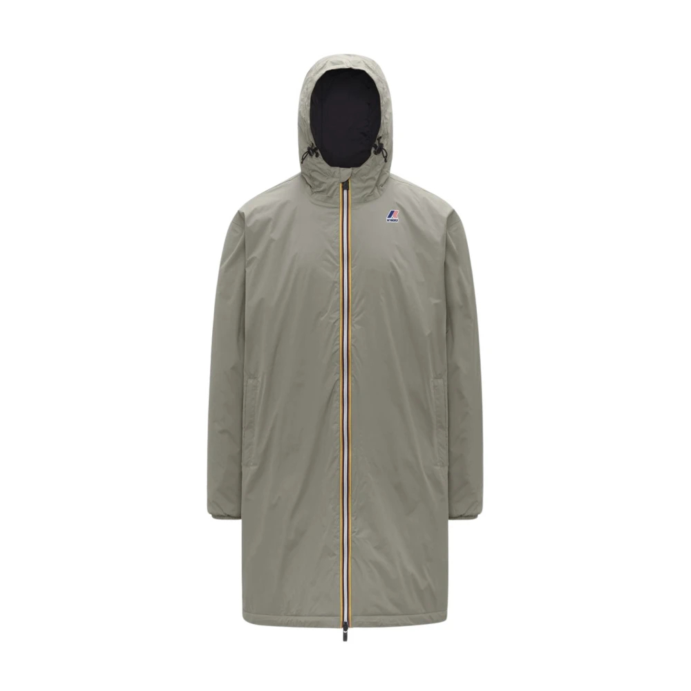 K-Way Unisex Grün - Le Vrai 4.0 Eiffel East Warm - Jackets - S