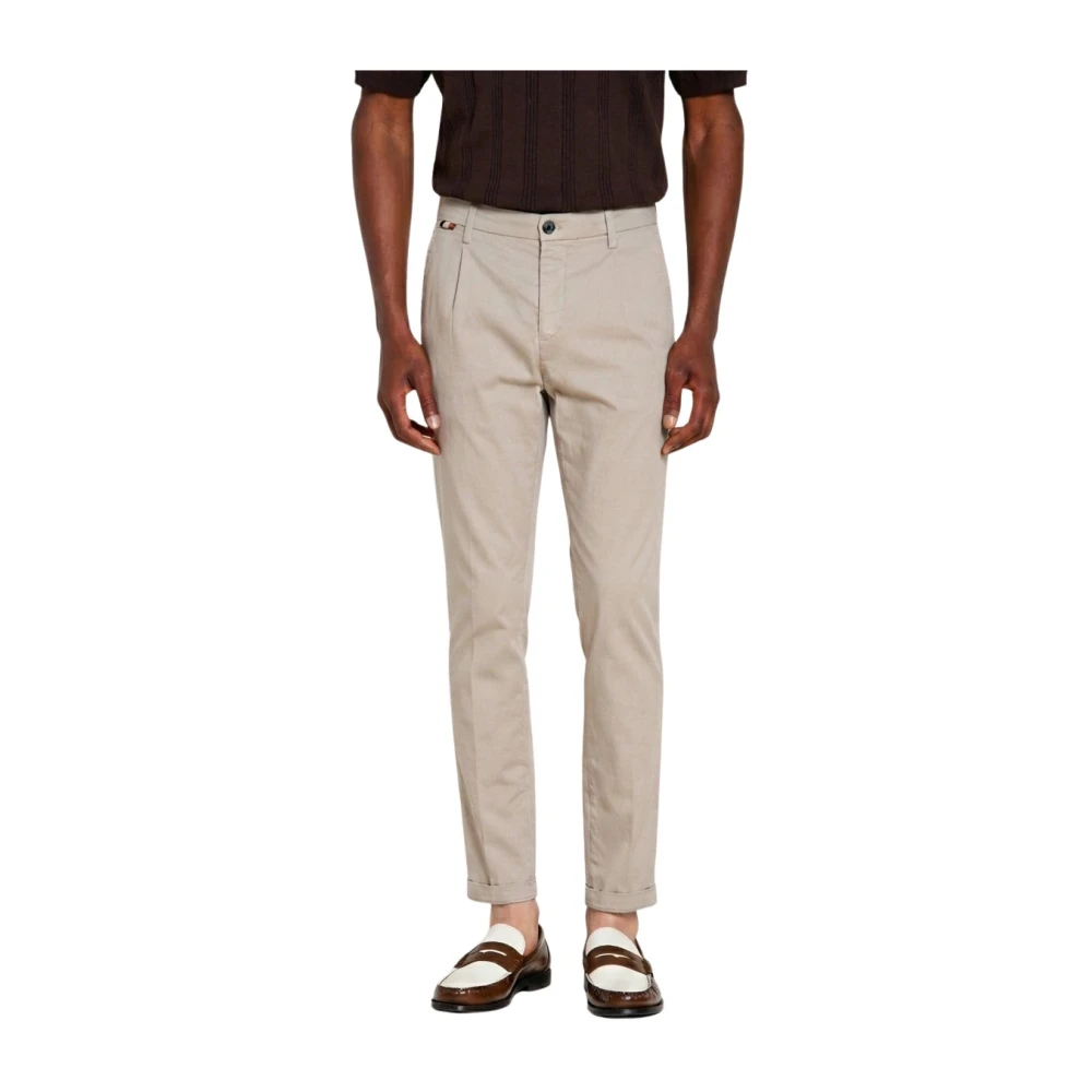 Mason's Herren Grau - Osaka 1 Pinces Chino Hose - Trousers - M