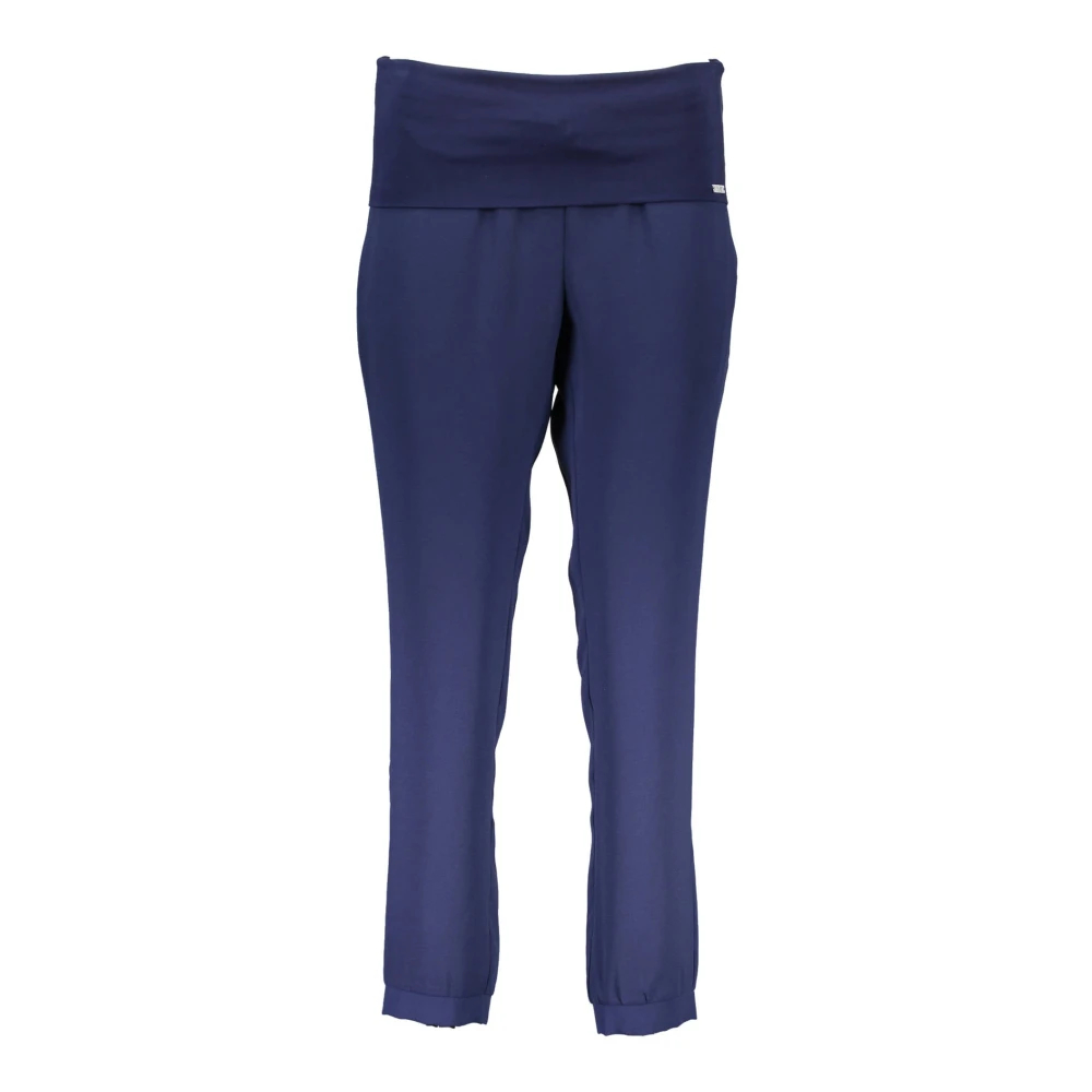 Liu Jo Damen Blau - E Hose Mit Elastischem Bund - Trousers - M