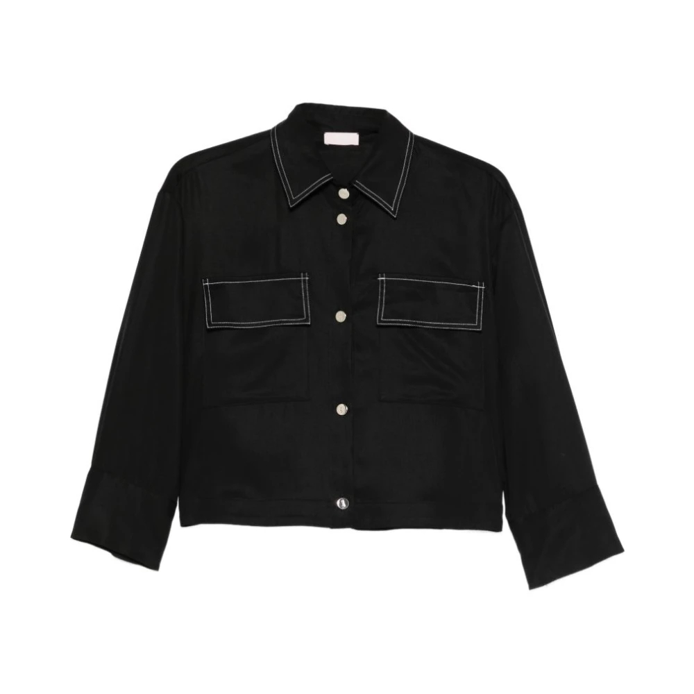 Liu Jo Damen Schwarz - White Shirts - Blouses & Shirts - K - M