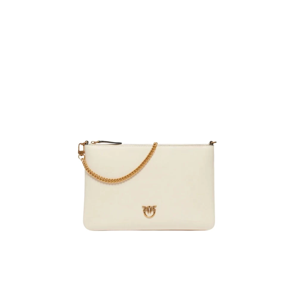 Pinko, Damen, Handtasche, 1673058, Weiss, Beige - Bild 6