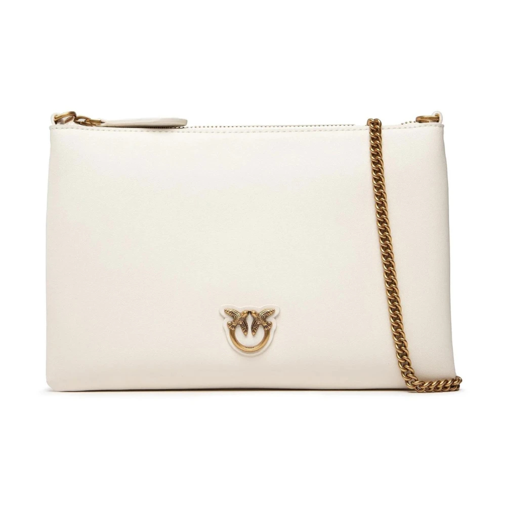 Pinko - Classic Flat Love Bag Simply - Bags - Damen - Weiß - One Size