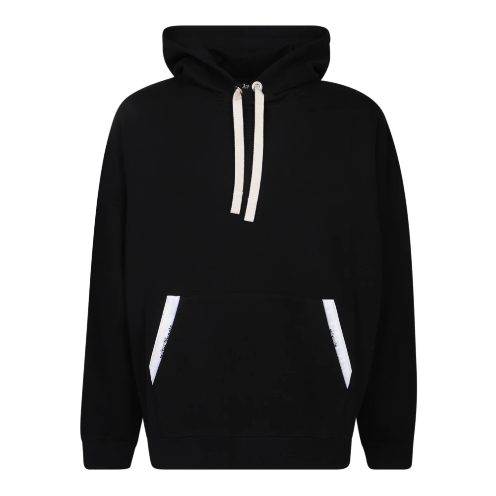 Palm Angels Herren Schwarz - Er Sweatshirt Aw23 Lässige Bekleidung - Sweatshirts & Hoodies - K - M