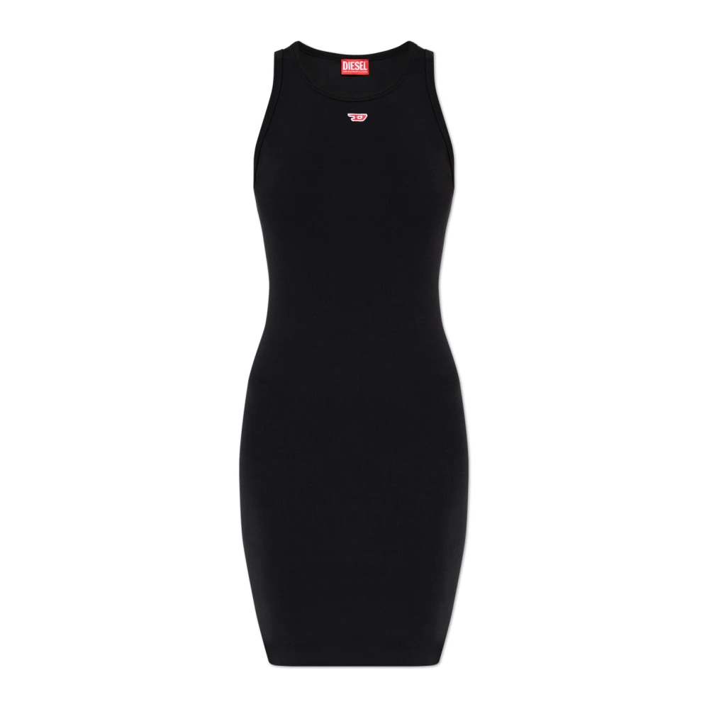 Diesel Damen Schwarz - Kleid D-Tank-Long-D - Dresses - K - 2XS