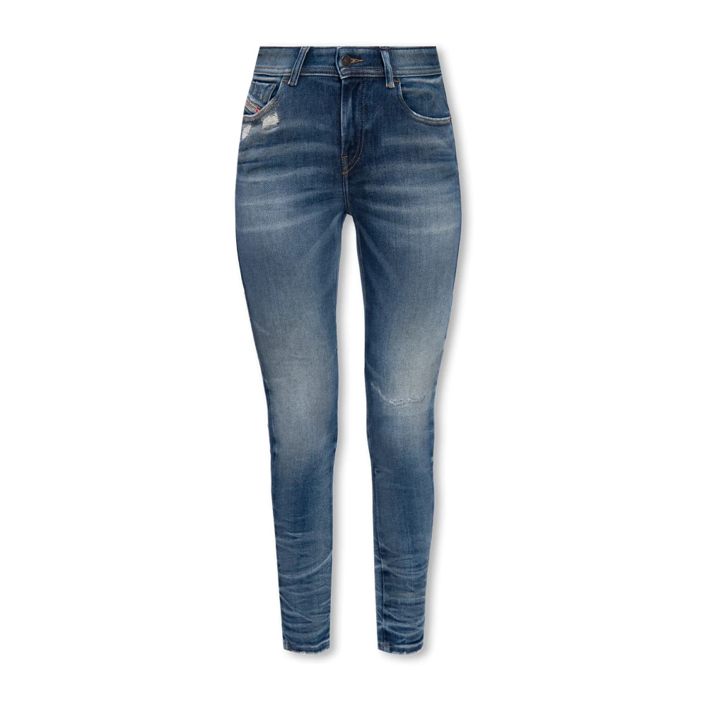 Diesel Damen Blau - 2017 Slandy L.32 Jeans - Jeans - W25 L32
