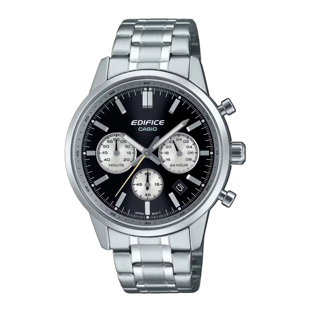 Casio, Armbanduhr, EFR-575D-1AEF, Silber, Schwarz, (Analoguhr, Chronograph, 47.90 mm) - Bild 8