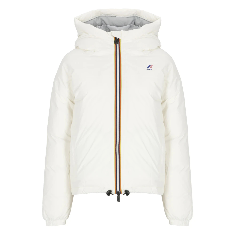 K-Way Damen Weiß - Le Vrai 4.0 Albine Heavy Warm Jacket - Jackets - S