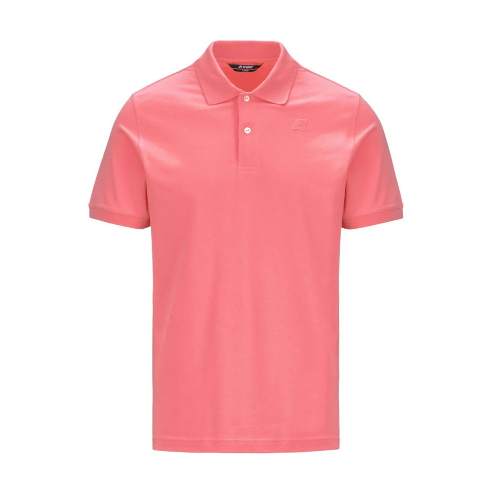 K-Way Herren Rosa - Amedee Pique Slim - Tops - M