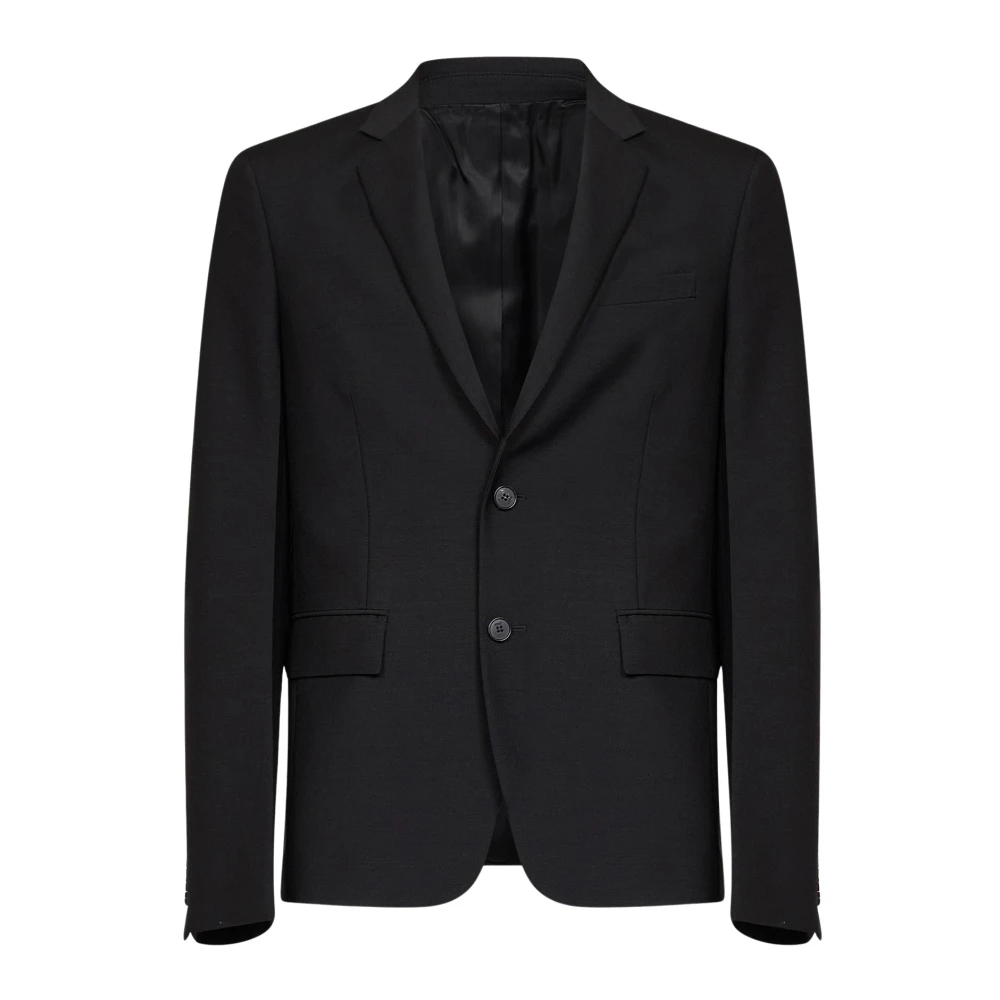 FENDI | Black kid mohair single-breasted jacket | Man | 50 - Bild 5