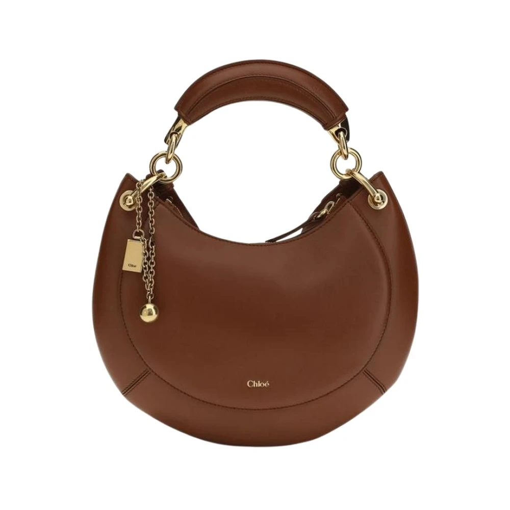 Chloé - Banana Zipped Hobo - Bags - Damen - Braun - One Size - Bild 10