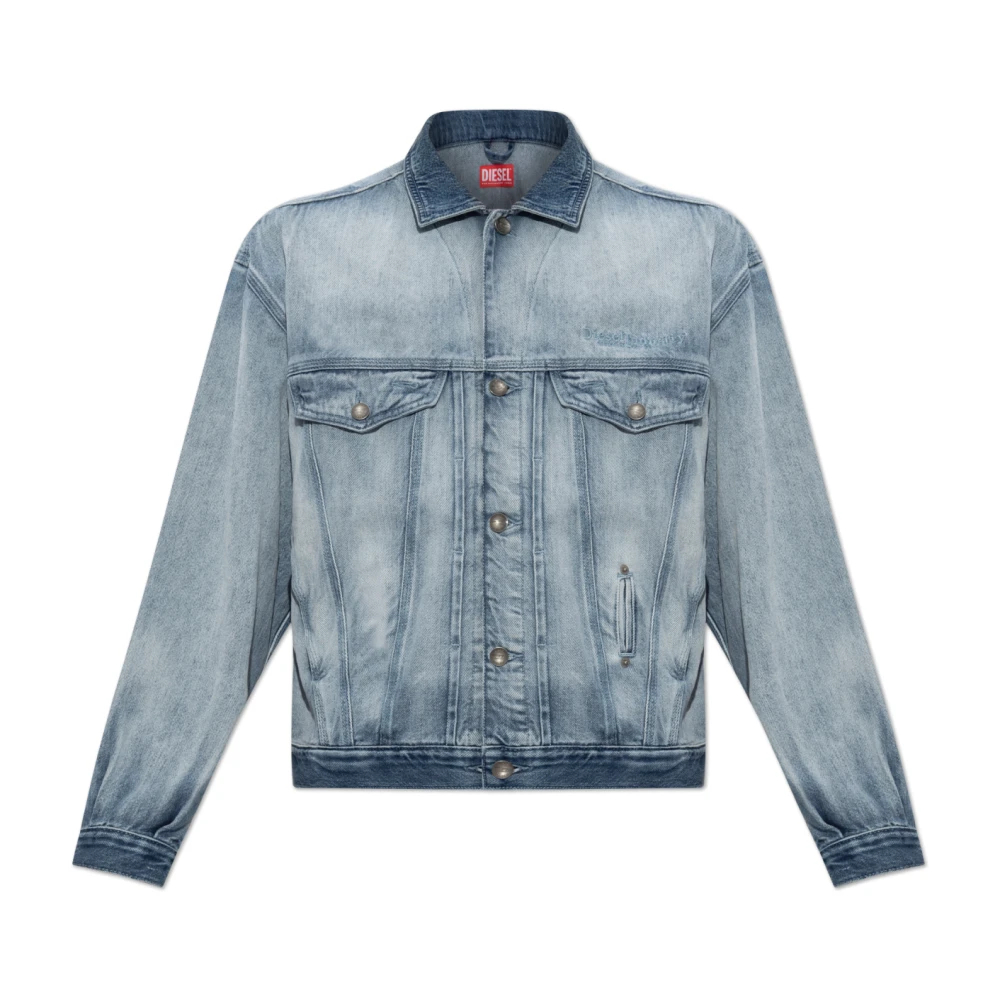 Diesel Unisex Blau - Denver Denim Jacke - Jackets - 2XL
