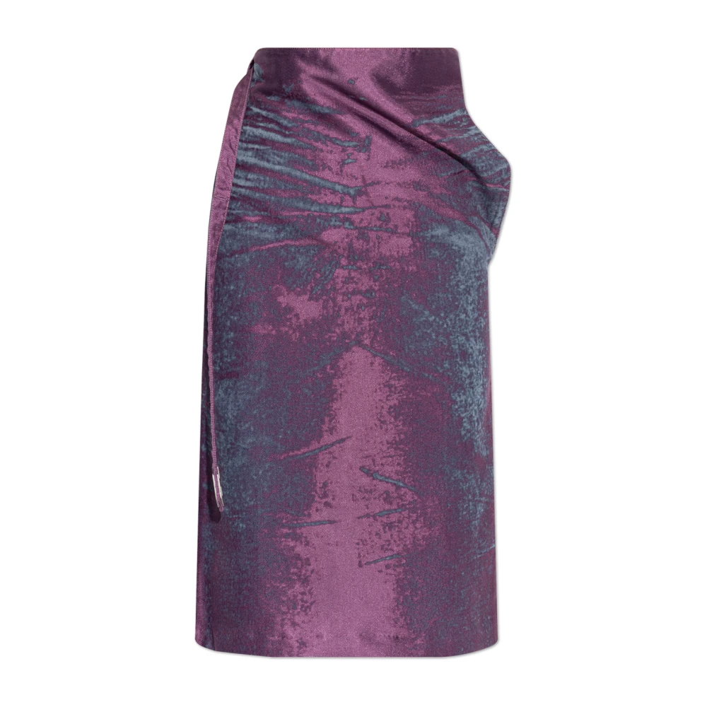 Diesel Damen Violett - De-Sira-Fsi Rock - Skirts - Lila -W26