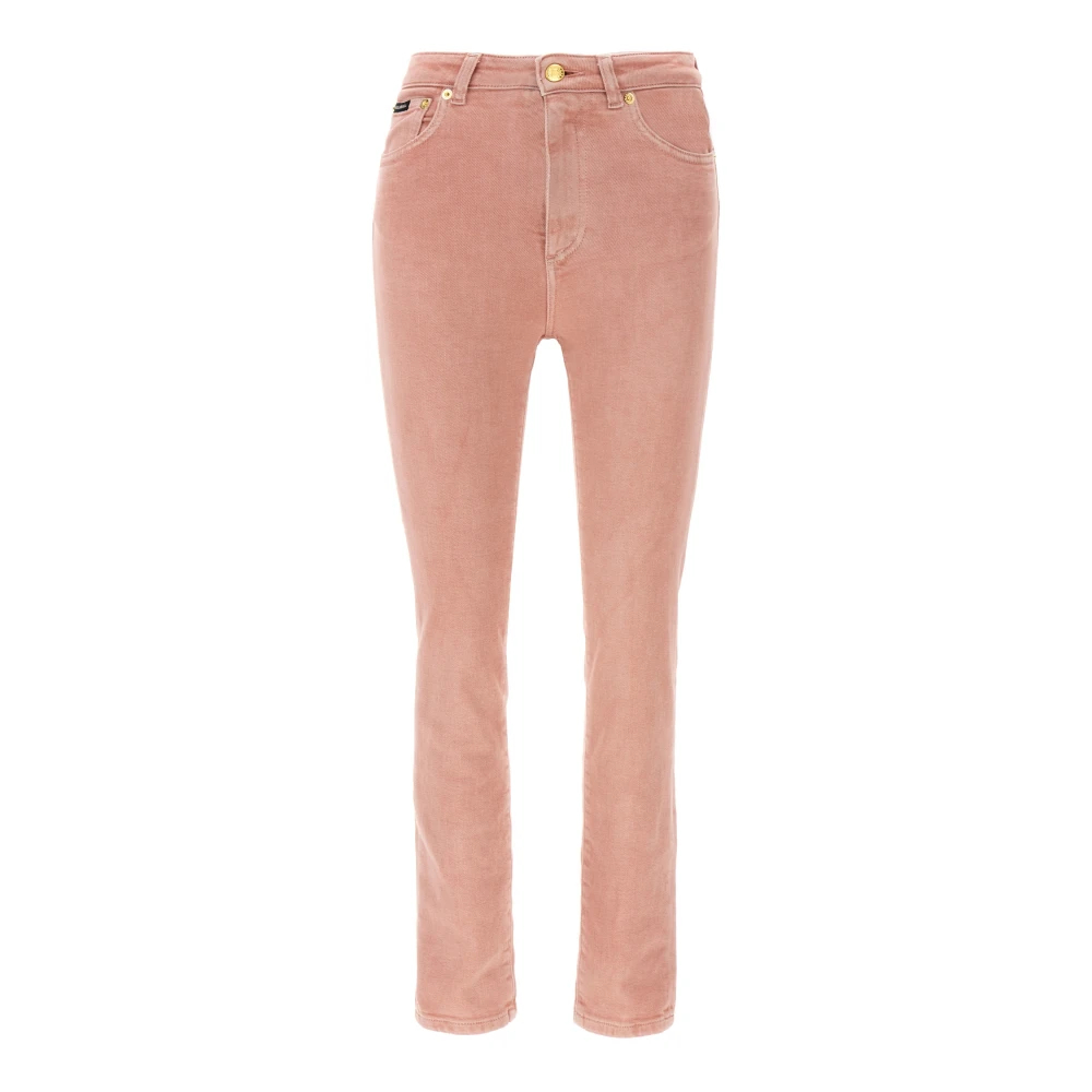 Dolce & Gabbana Damen Rosa - Skinny Denim Jeans - Jeans - M