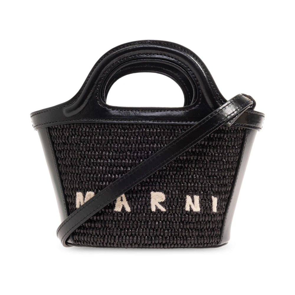Marni Damen Schwarz - Tropicalia Micro Bag - Bags - K - One Size