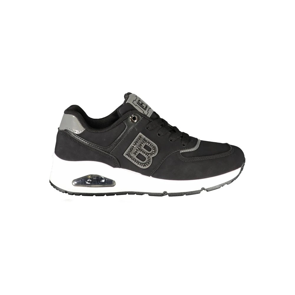 Laura Biagiotti Damen Schwarz - Polyurethan Sneaker - Shoes - K - 38 Eu