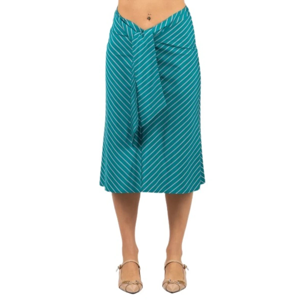 Pinko Damen Blau - Gonna - Skirts - S