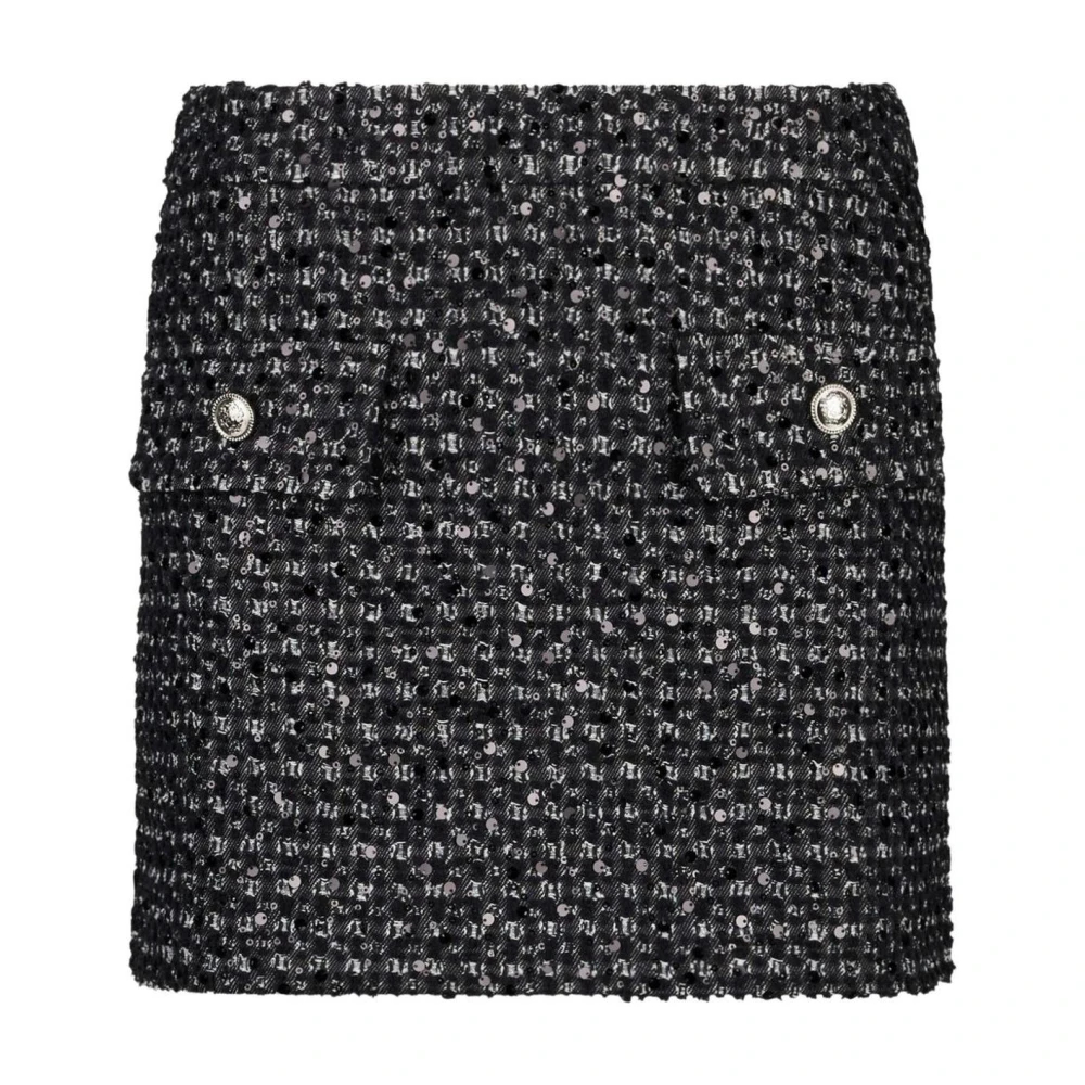 Liu Jo Damen Schwarz - Bouclé-Minirock - Skirts - K - L