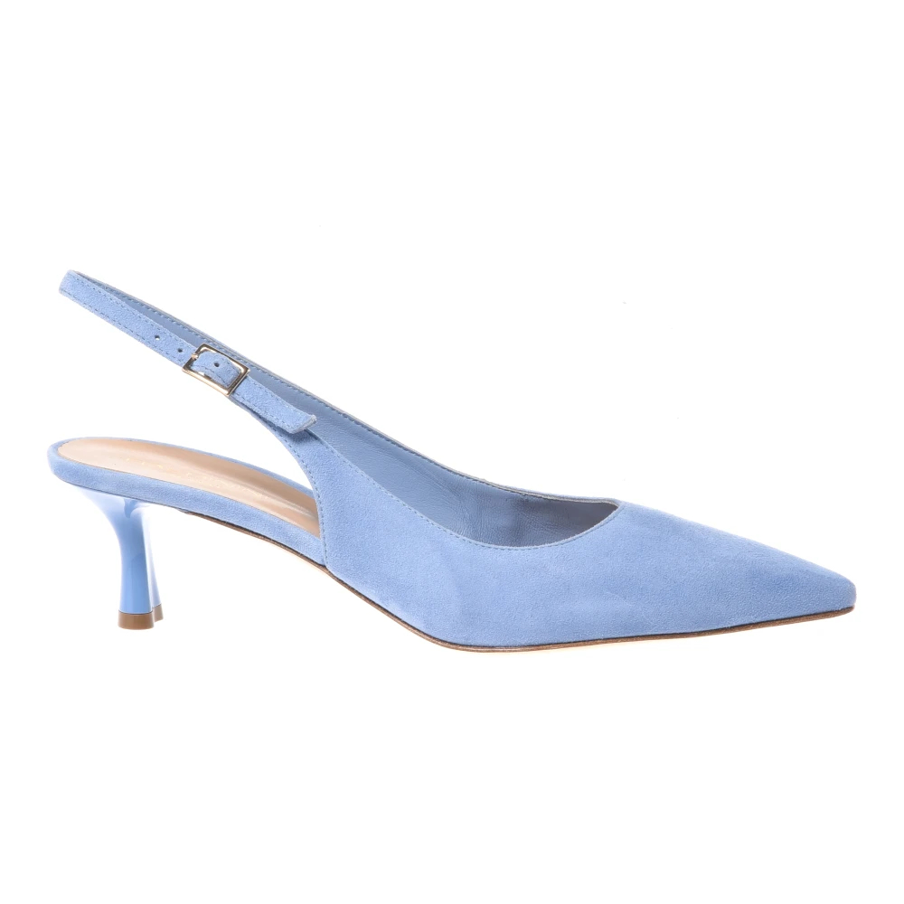 Baldinini Damen Blau - Slingback Pump - Shoes - 37 Eu