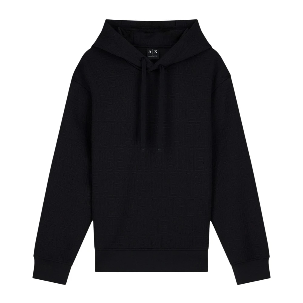 Armani Exchange Herren Schwarz - Xm002906 Kapuzenpullover - Sweatshirts & Hoodies - K - 2XL