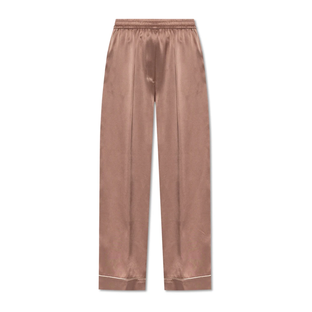 Dolce & Gabbana Damen Rosa - Seidenpyjamahose - Nightwear & Lounge - S