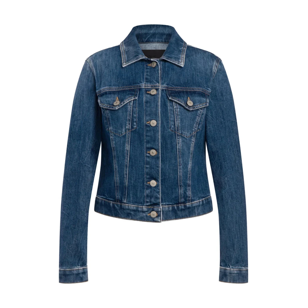 Dondup Damen Blau - Denimjacke - Jackets - S