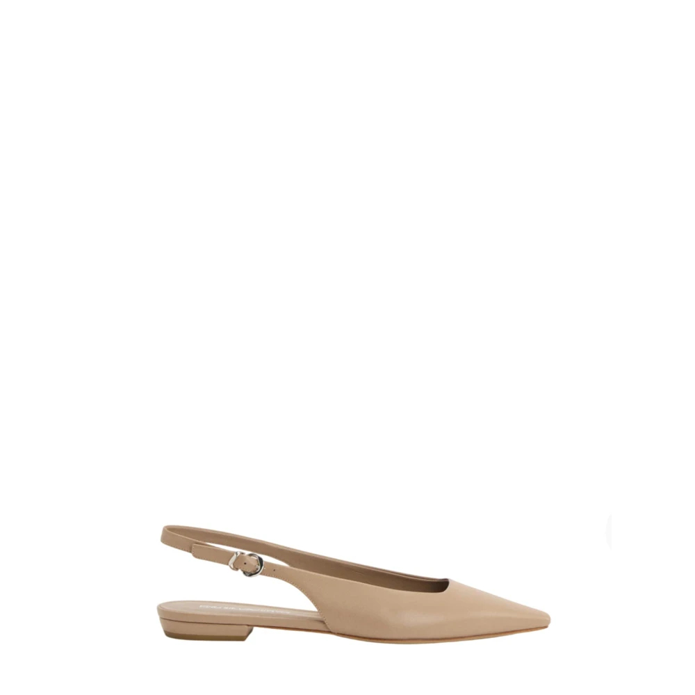 Emporio Armani Damen Beige - Slingback - Shoes - 38 Eu