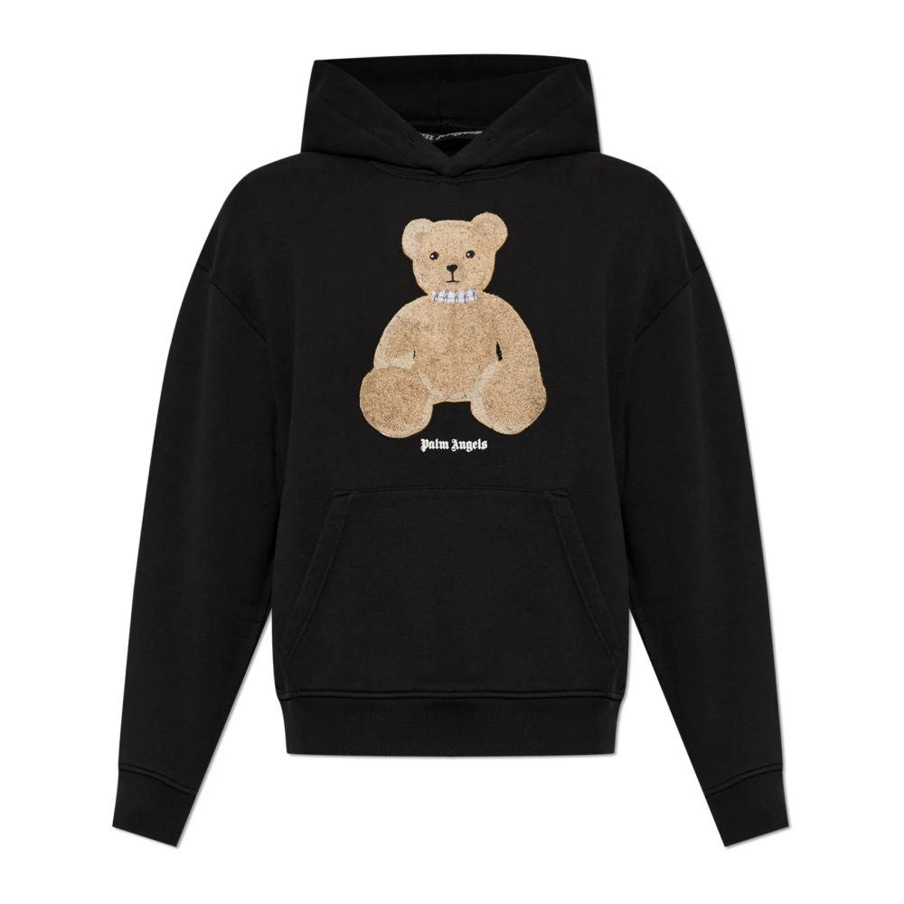 Palm Angels Herren Schwarz - Kapuzenpullover - Sweatshirts & Hoodies - K - M