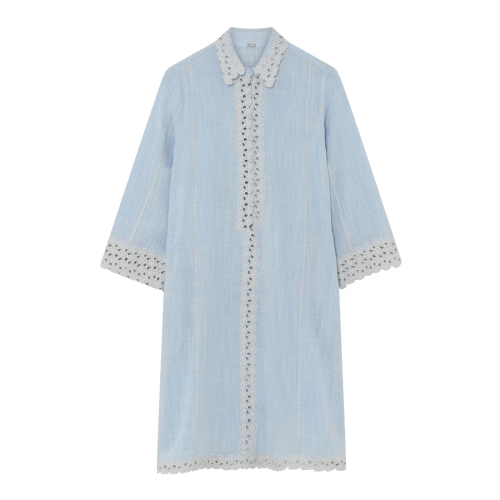 Gustav Damen Blau - Hemdblusenkleider - Dresses - M
