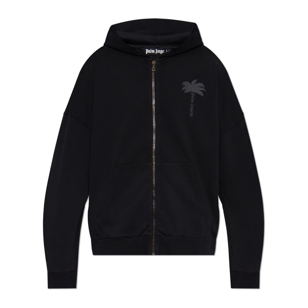 Palm Angels Herren Schwarz - Hoodie - Sweatshirts & Hoodies - K - Xs