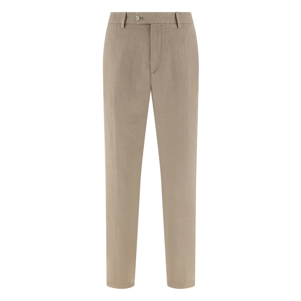 Boggi Milano Herren Beige - Leinenhose - Trousers - W33